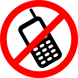 No Cell phone